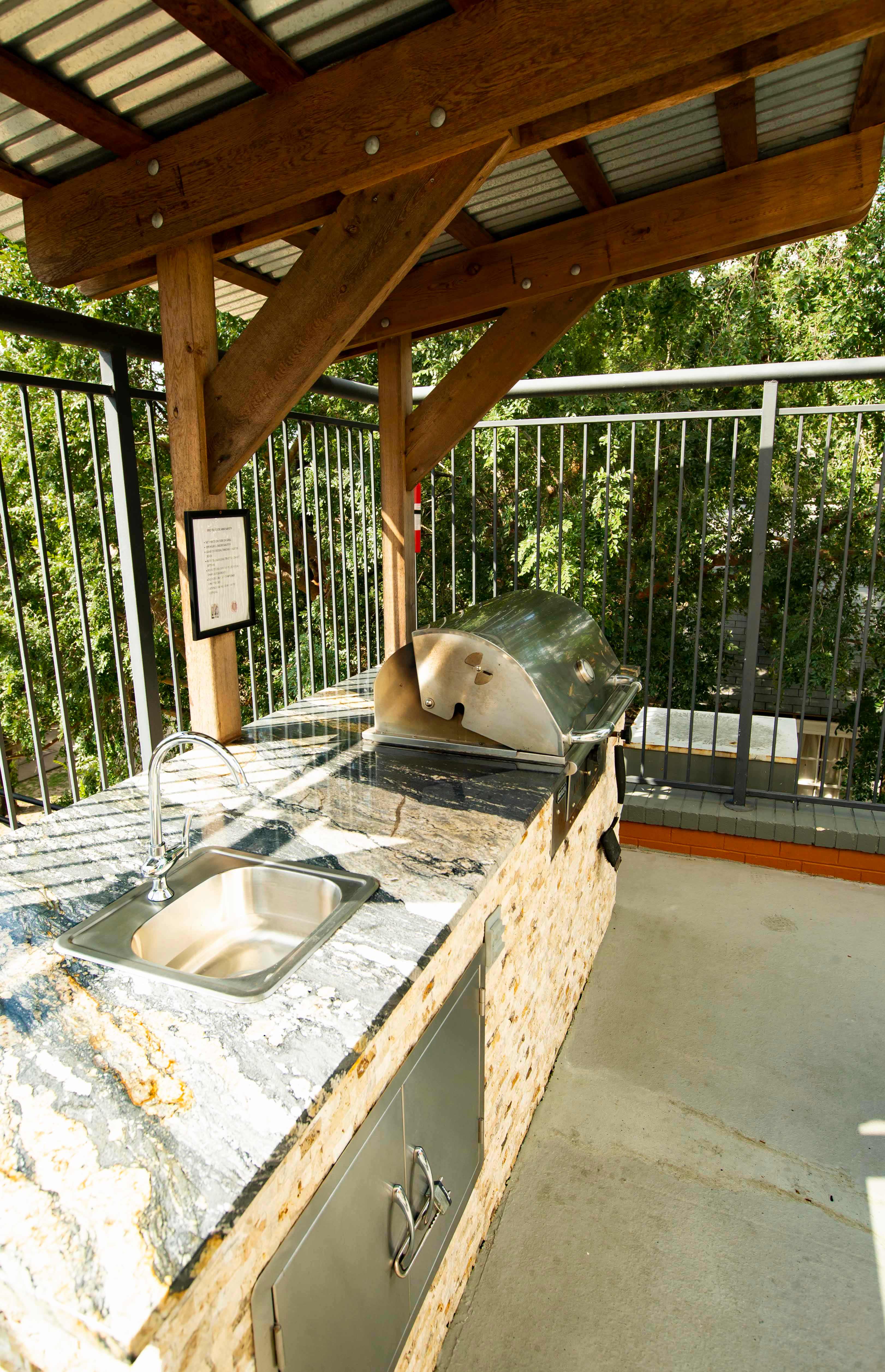 Grill station