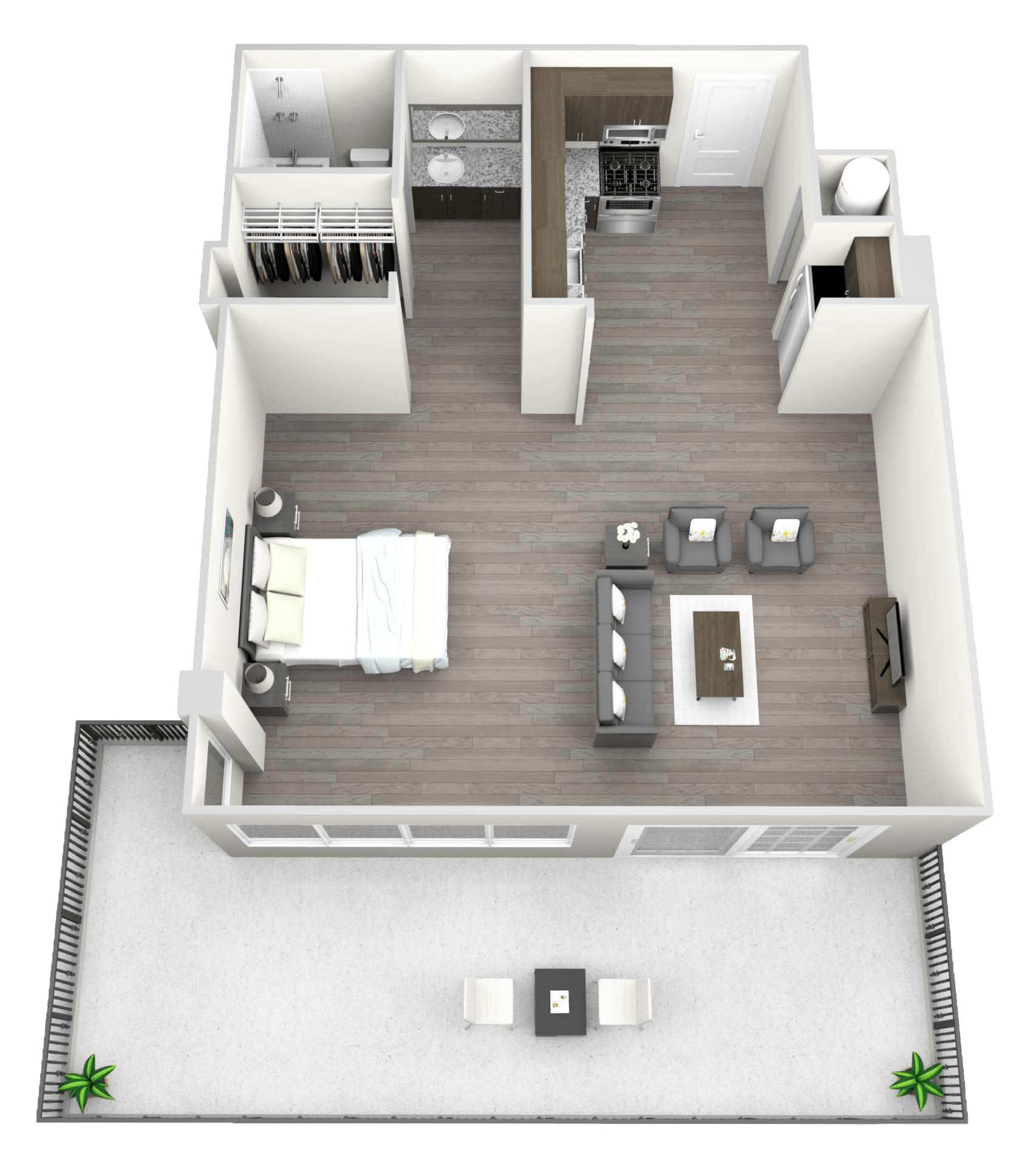 Studio floor plan drawing