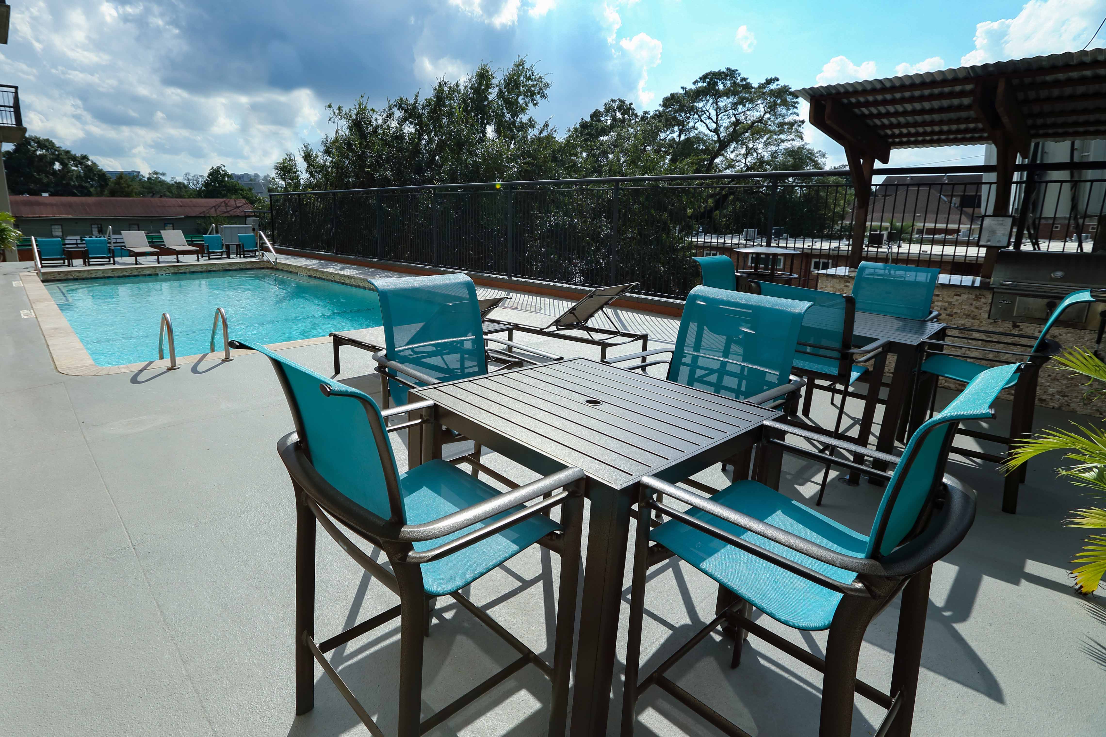 Pool deck